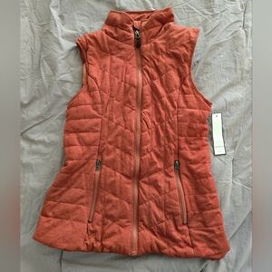Bagatelle Women's Quilted Vest in Coral